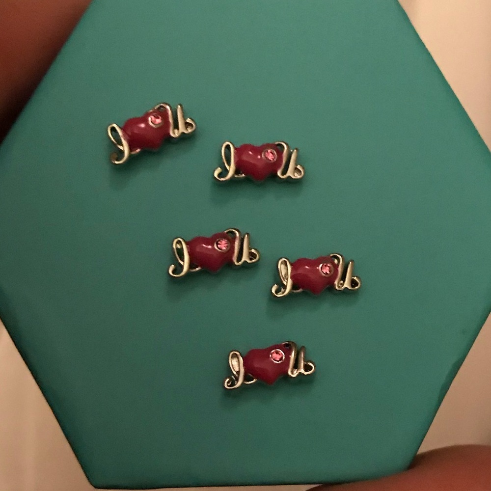 Origami owl I❤️U charm lot